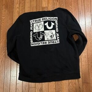Y2K‎ True Religion Black Zip Up Jacket